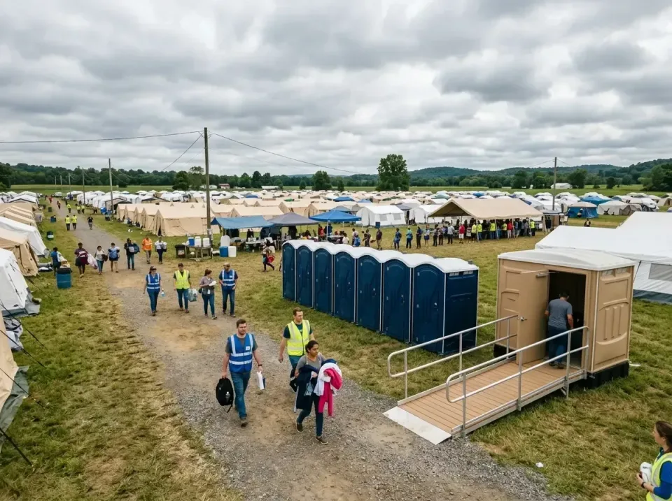 disaster-relief-camp-restrooms-010 — frequently asked questions, Dumpster & Portable Bathrooms Rental in New Wilmington, PA